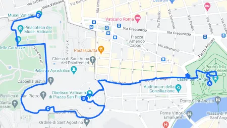 Itinerario Vaticano e Basilica San Pietro